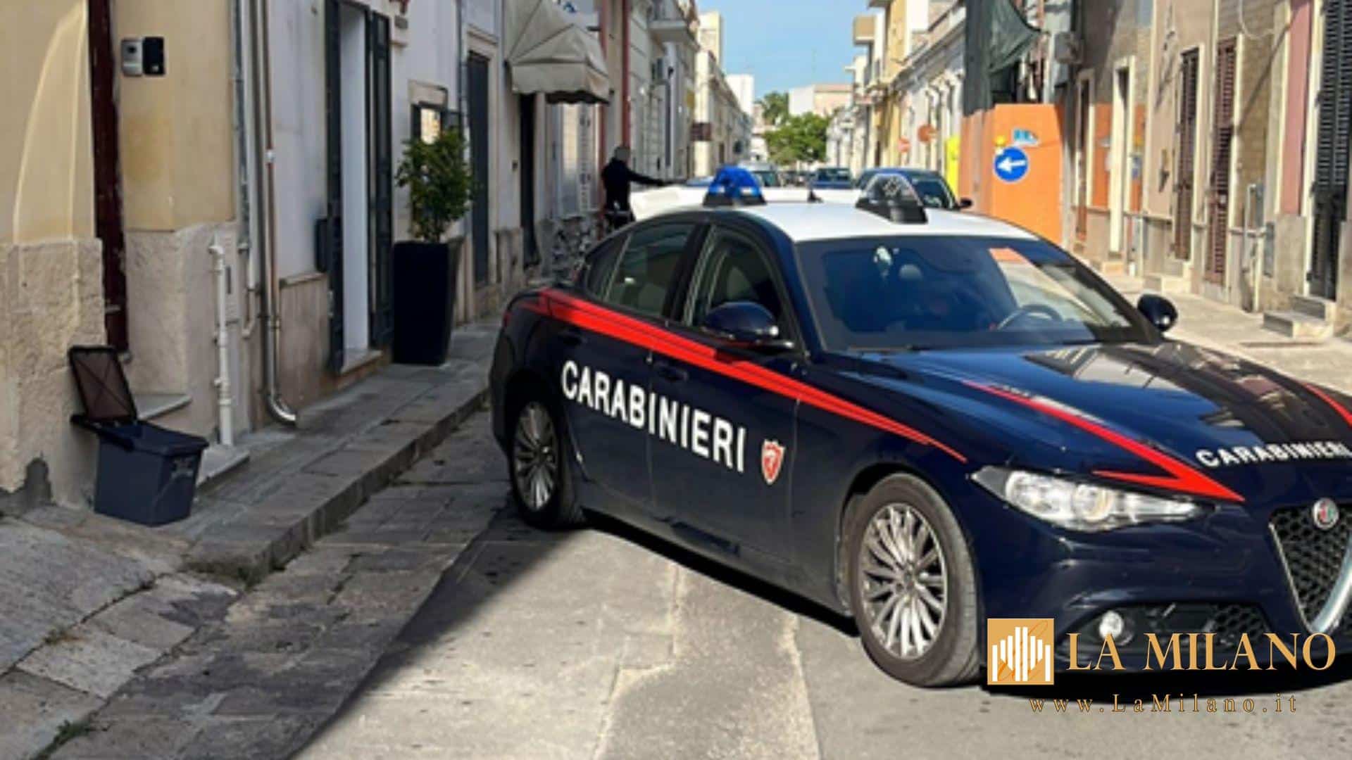 Tentato omicidio sventato a Copertino: Carabinieri salvano donna in pericolo