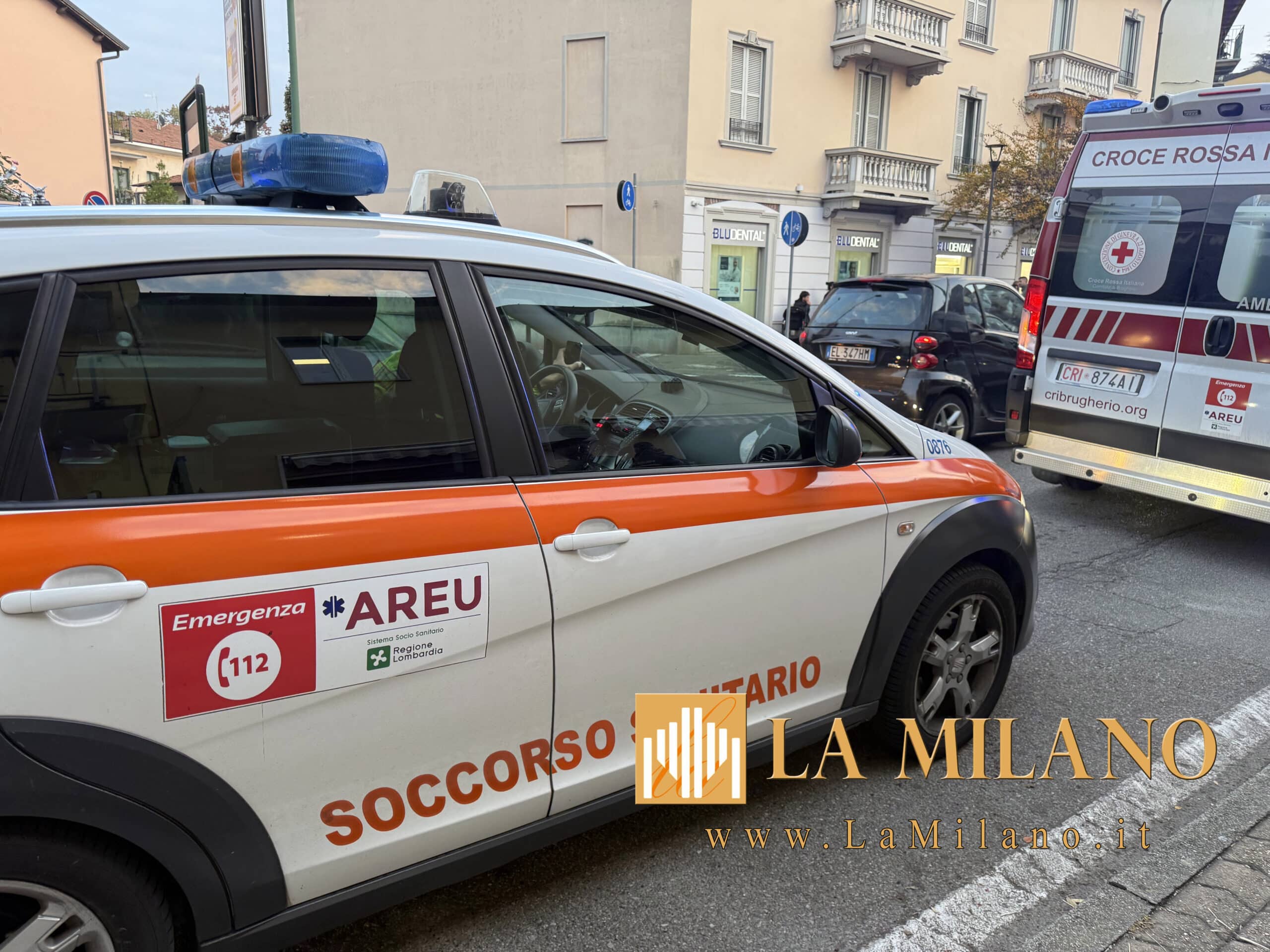 Rissa in corso Roma a Cologno Monzese: ferito un 51enne con probabile arma da taglio.