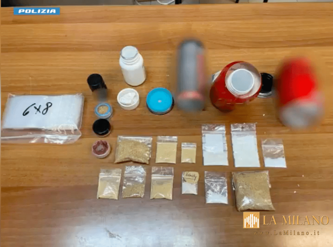 Milano, arrestato 39enne statunitense per spaccio: nascondeva la droga in lattine modificate