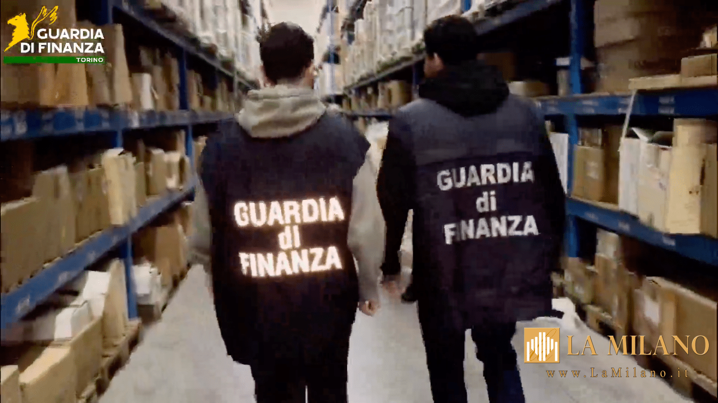Maxi sequestro della Guardia di Finanza di Torino: scoperti oltre 5,5 milioni di prodotti falsamente italiani nel settore auto e moto