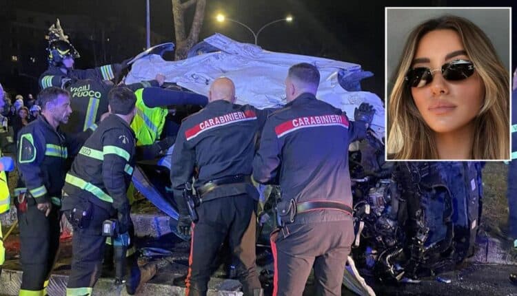 Scontro mortale a Roma, muore una ragazza di vent'anni in una gara tra auto