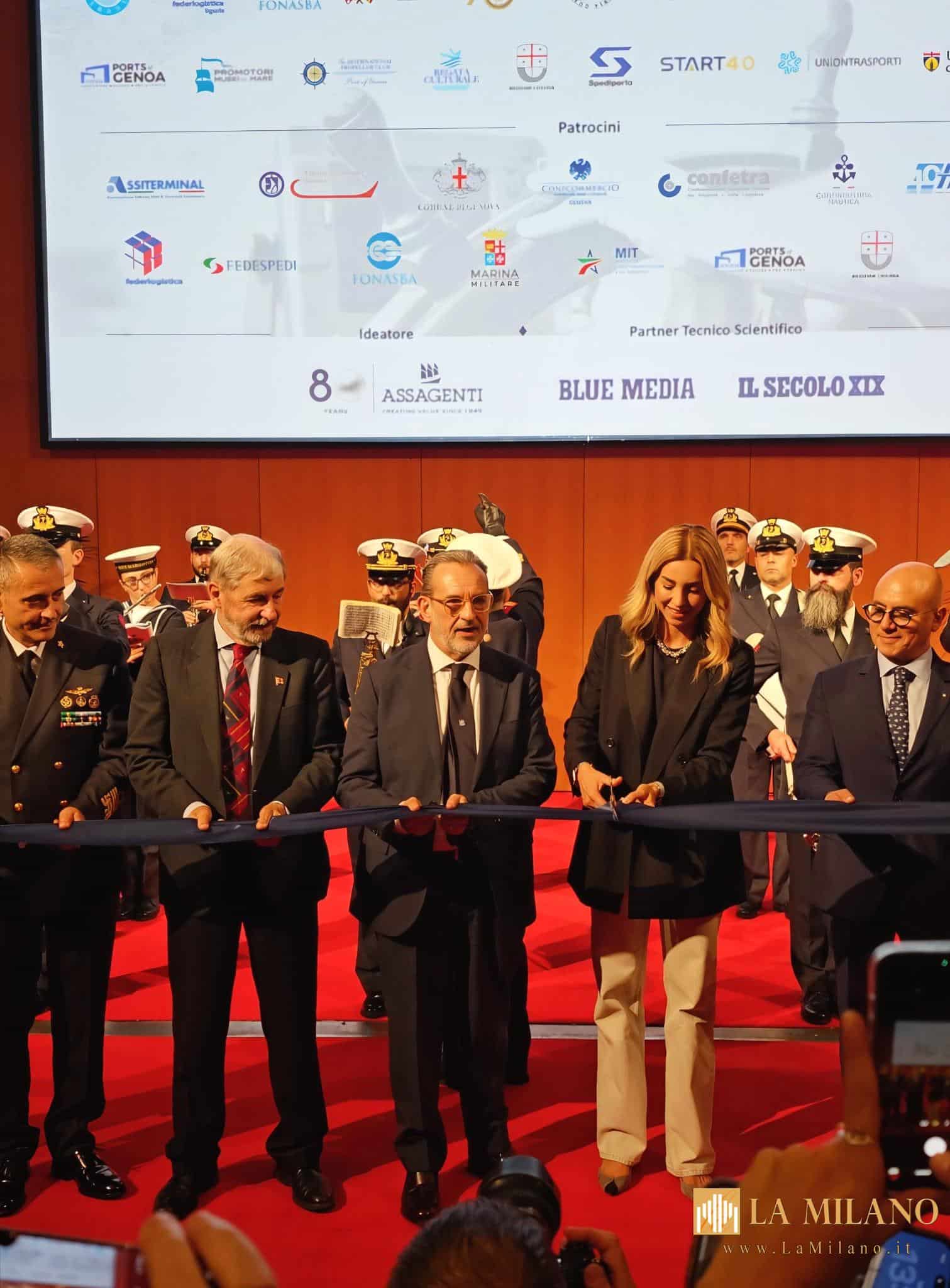 Genova, Bucci: “Il mare è il futuro. La Liguria deve guardare al mondo e investire nei giovani”