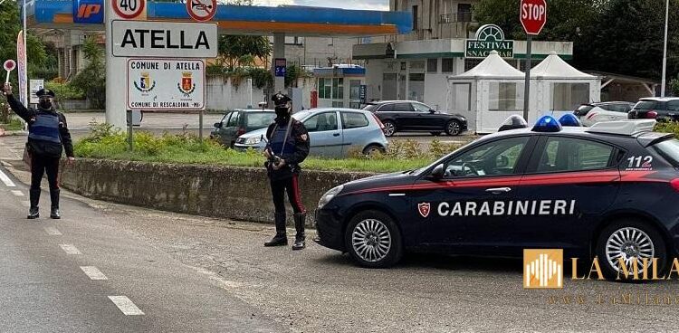 Atella: un arresto per droga, i Carabinieri sequestrano un etto di hashish.