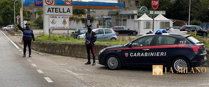 Atella: un arresto per droga, i Carabinieri sequestrano un etto di hashish.
