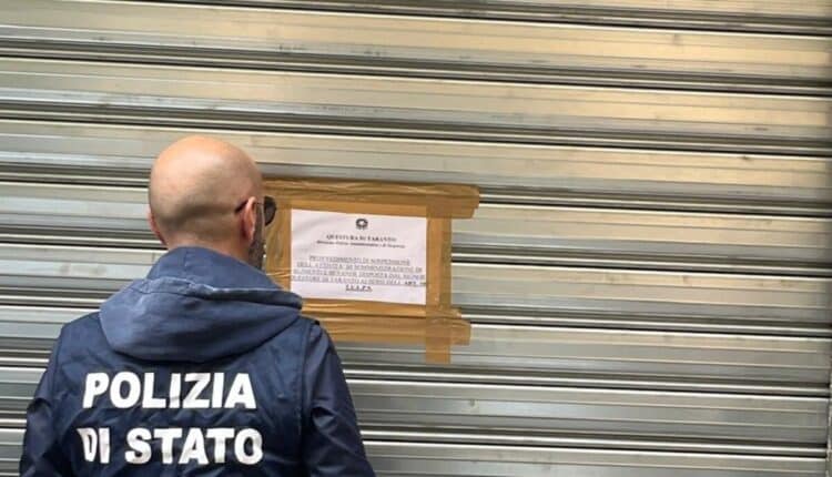 Taranto, sospeso per 30 giorni il circolo ricreativo di via Generale Messina dopo il tentato omicidio del 29 settembre