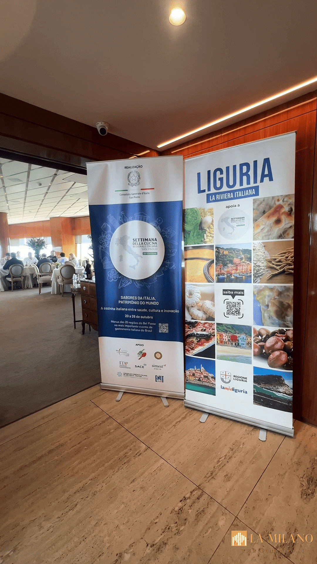 Turismo e gastronomia: la Liguria protagonista della Settimana della Cucina Regionale Italiana in Brasile
