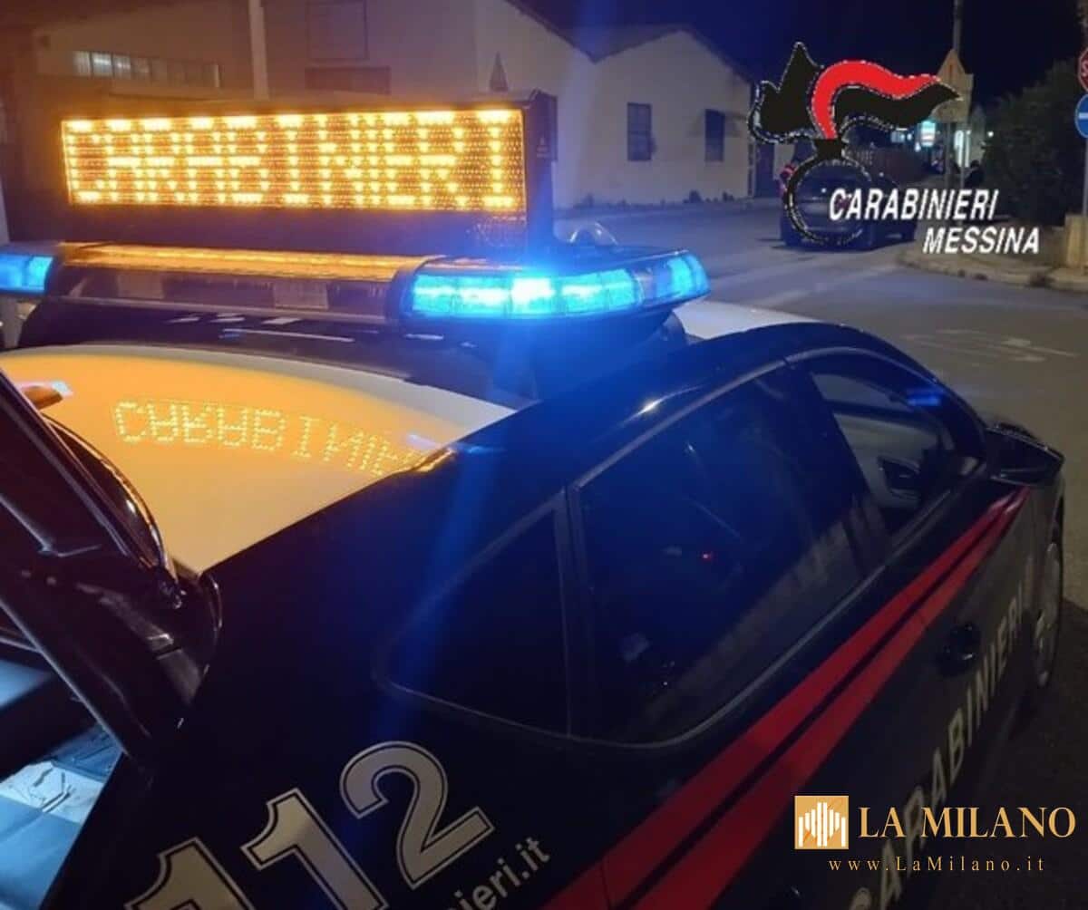 Milazzo, arrestato 43enne con oltre 100 grammi di hashish: scoperto dai Carabinieri mentre tentava di disfarsi della droga