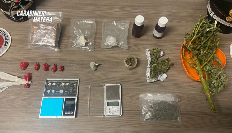 Policoro, condannato a 4 anni per spaccio: nascondeva oltre 300 grammi di eroina nello zaino