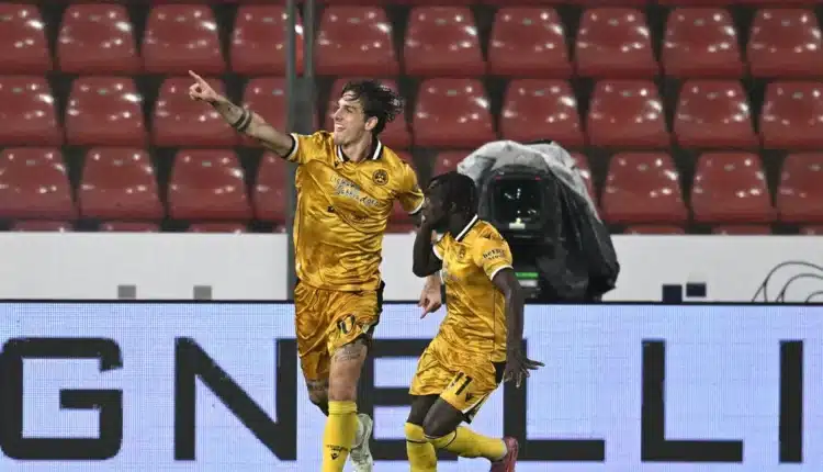 Serie A: il turno con meno goal del campionato a tre punti per vittoria si chiude con l'1-1 tra Cremonese-Udinese.