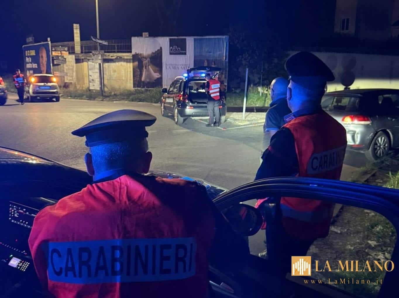 Caserta, maxi operazione dei Carabinieri: arresti per droga, slot illegali e multe per oltre 44mila euro