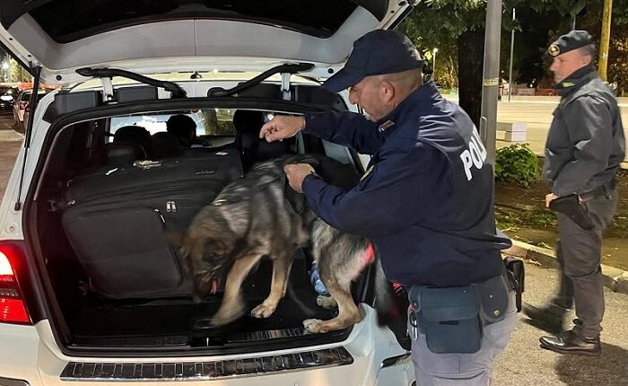 Frosinone: controlli straordinari interforze nello Scalo, sequestrate dosi di hashish e sanzionati esercizi commerciali.