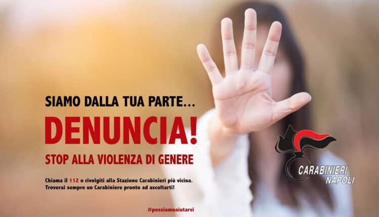 Ercolano, calci e botte alla moglie “colpevole di esistere”: arrestato 63enne per violenza di genere