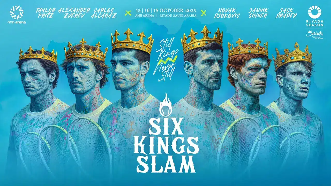 Six Kings Slam 2025: Sinner cerca il bis a Riyad tra stelle, milioni e fatica