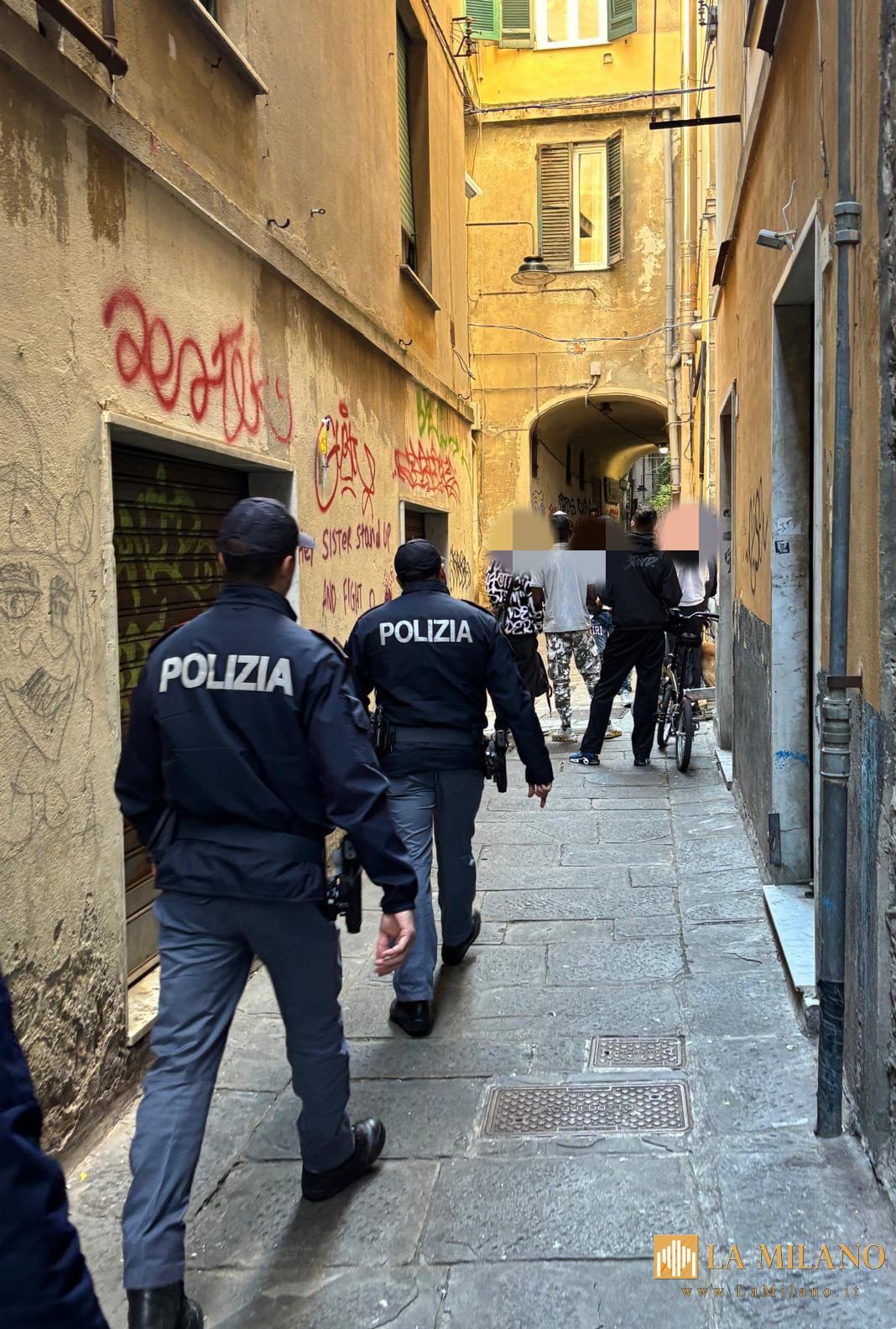 Genova: potenziati i controlli nel centro storico, 3 arresti e 15 denunce.