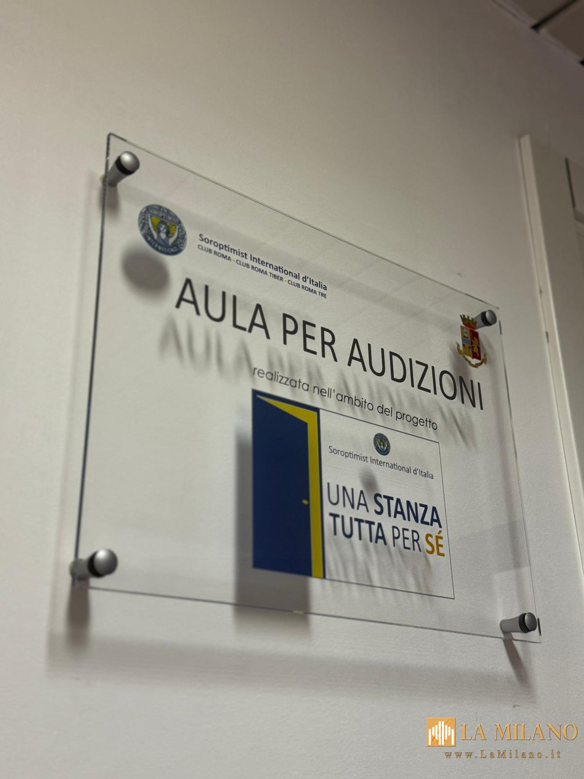 Roma: inaugurata stanza protetta per donne vittime di violenza.