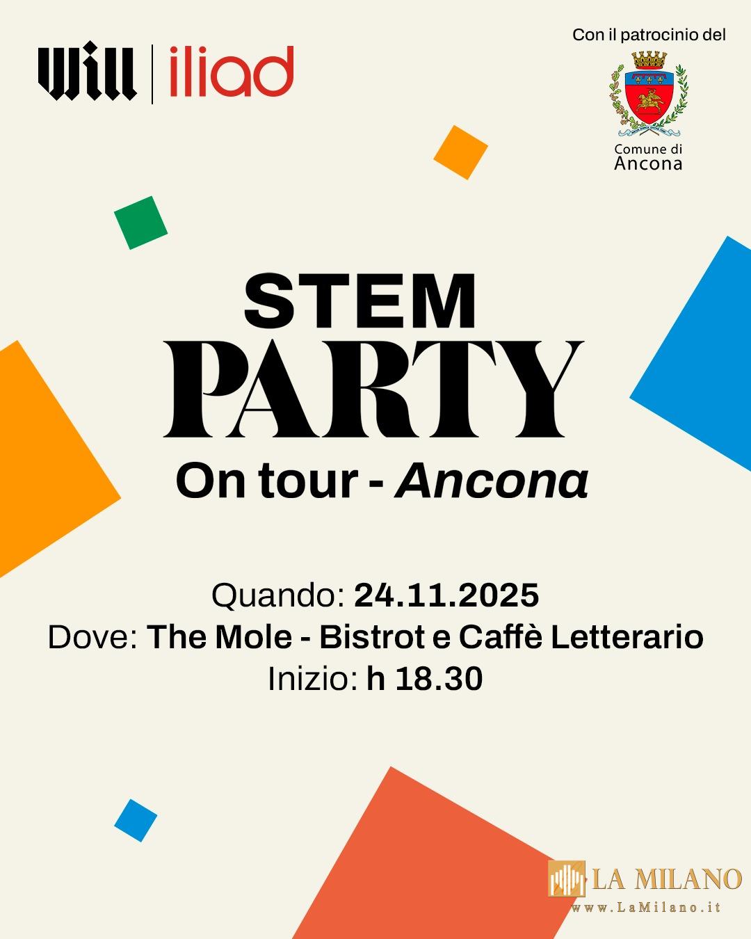 Ancona ospita l’ultima tappa dello STEM Tour: due giorni di eventi per avvicinare i giovani alle materie tecnico-scientifiche.