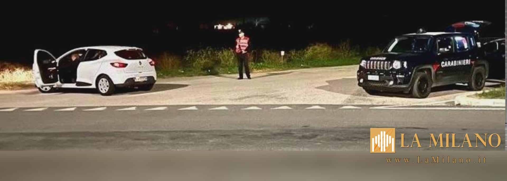 Livorno: fermata auto sospetta con rame rubato e arnesi da scasso.