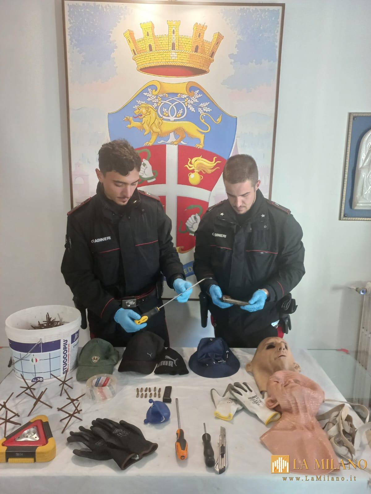 Sansepolcro: arrestati due rapinatori in fuga dopo controllo Carabinieri.