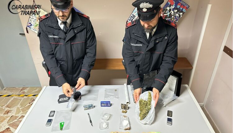 Castelvetrano: arrestato 47enne per detenzione ai fini di spaccio, scoperta officina abusiva