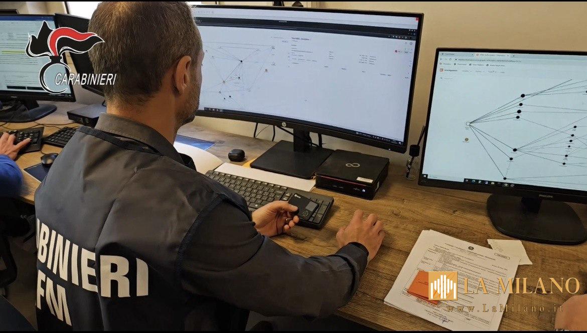 Roma, spaccio di droga su Telegram e Instagram: tre arresti dei Carabinieri, pagamenti in criptovalute e consegne tramite corrieri