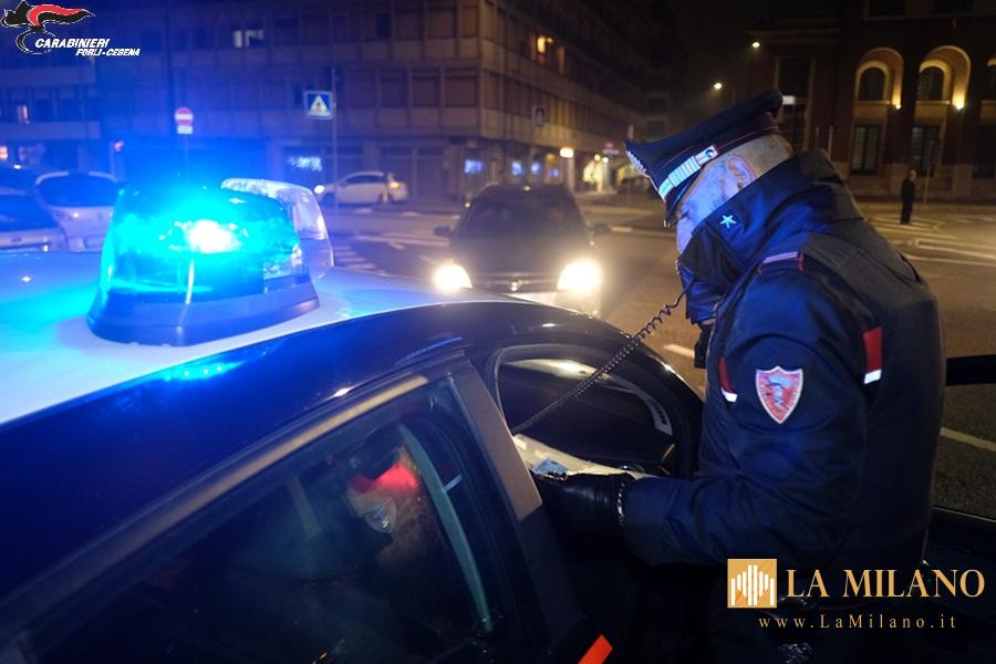 Forlì: controlli straordinari dei Carabinieri nel centro storico.