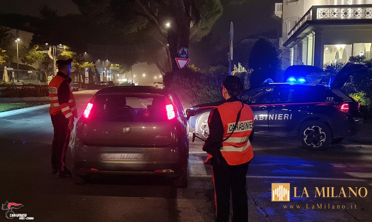 Cesenatico: controlli straordinari, sette denunciati dai Carabinieri.