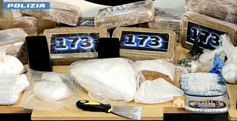 Roma, maxi sequestro di droga: la Polizia di Stato scopre laboratorio “familiare” con 36 chili di cocaina e arresta anche un 42enne con shaboo