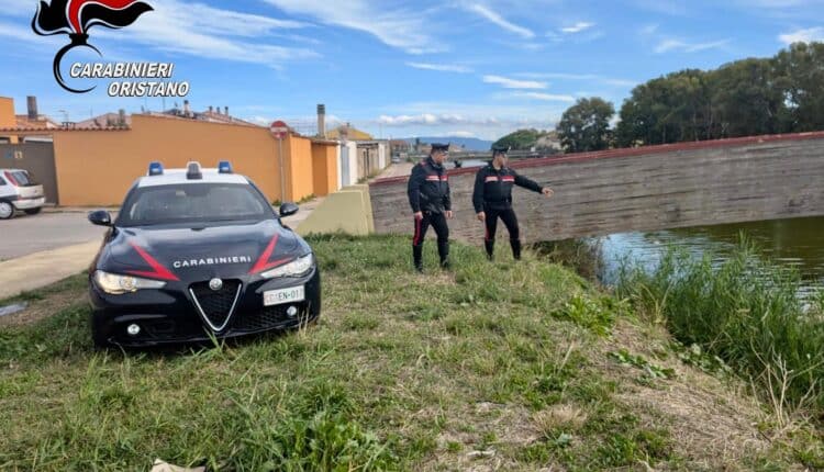 Cabras, anziana cade nel canale “Riu Tanui”: salvata dai Carabinieri della Compagnia di Oristano