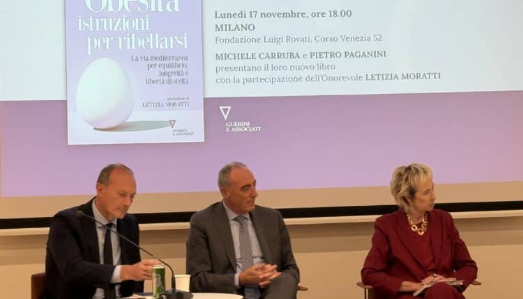 La Dieta Mediterranea come antidoto all’obesità: nel nuovo libro di Carruba e Paganini le “istruzioni per ribellarsi” e riconquistare l’equilibrio