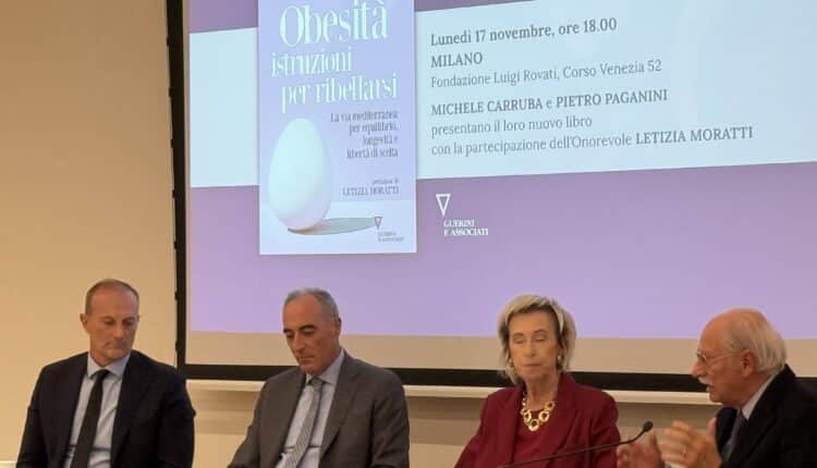 La Dieta Mediterranea come antidoto all’obesità: nel nuovo libro di Carruba e Paganini le “istruzioni per ribellarsi” e riconquistare l’equilibrio
