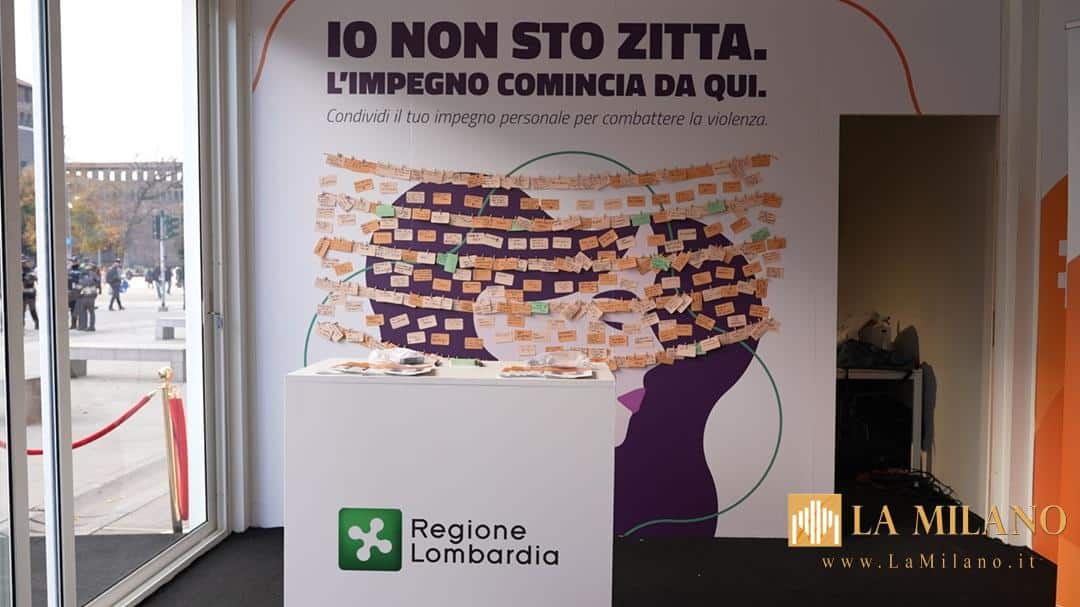 Milano inaugura il ‘Muro degli impegni’: un gesto simbolico per dire no alla violenza sulle donne