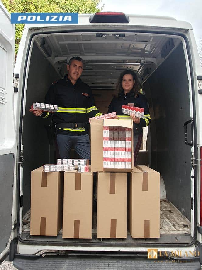Rieti: oltre un milione di sigarette di contrabbando sequestrate, un arresto.