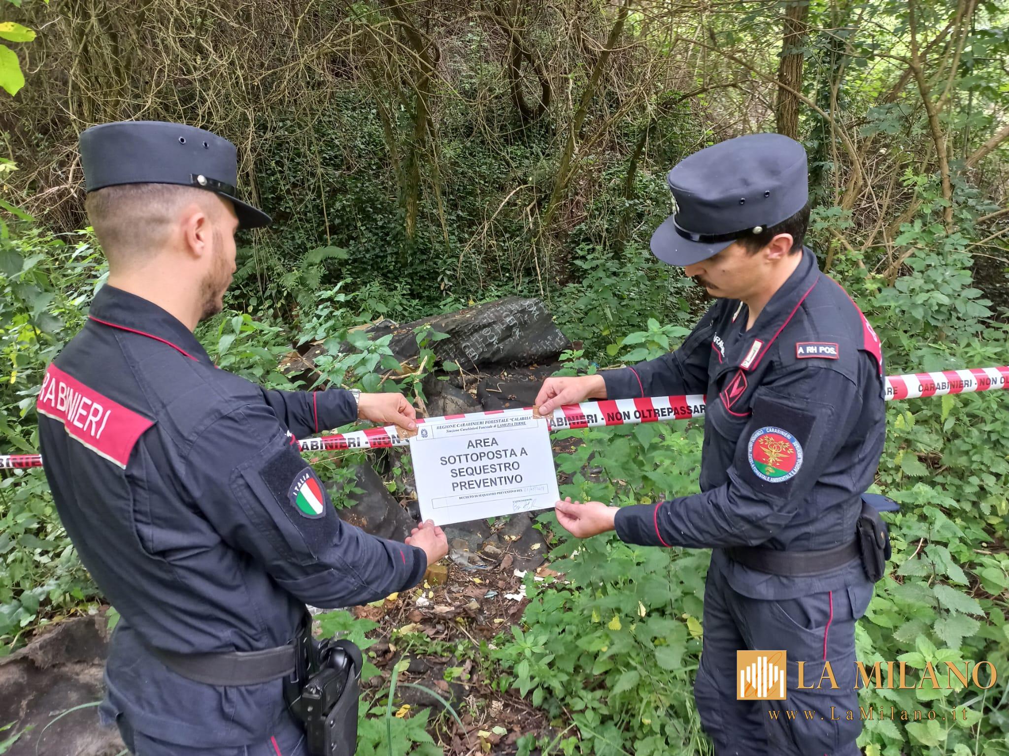 Catanzaro, i Carabinieri in difesa dell’ambiente: droni, fototrappole e telecamere contro i reati ambientali