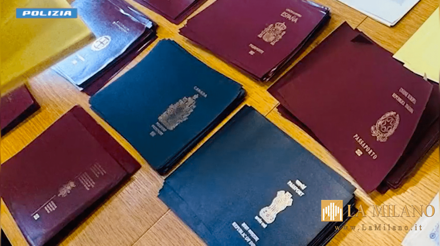 Milano, scoperto laboratorio di documenti falsi: la Polizia di Stato arresta due uomini