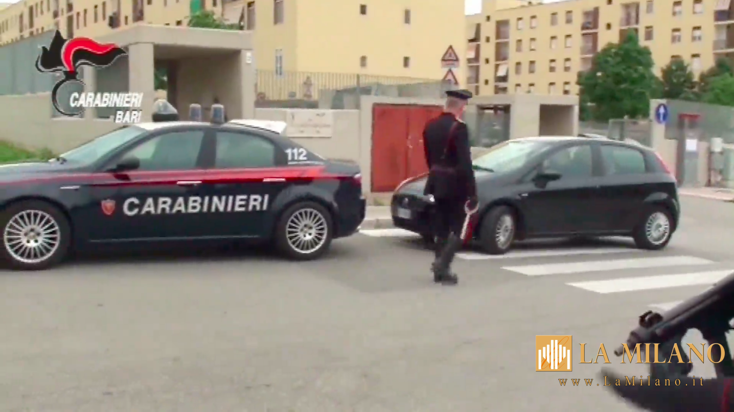 Bari, tentato omicidio aggravato dalle modalità mafiose: cinque arresti eseguiti dai Carabinieri