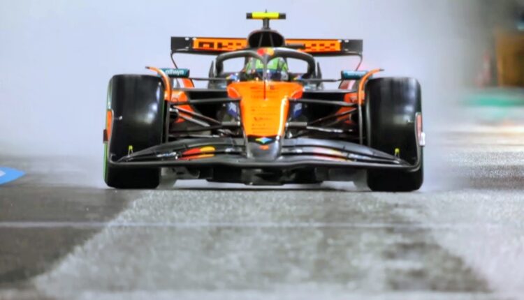 Formula 1: a Las Vegas Norris conquista la pole sul bagnato davanti a Verstappen. Sainz terzo e disastro Ferrari