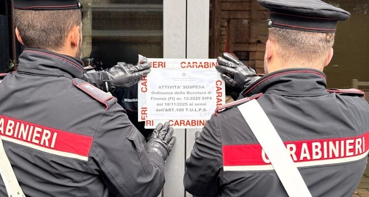 Barberino di Mugello: discoteca chiusa 15 giorni per sicurezza pubblica.