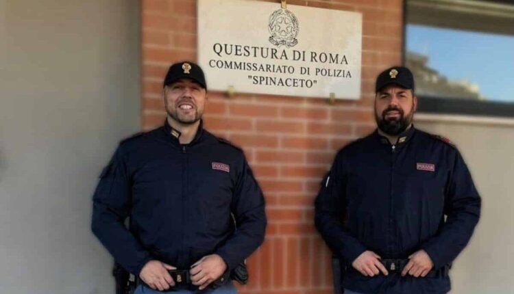 Roma: poliziotti salvano un’anziana da incendio in appartamento