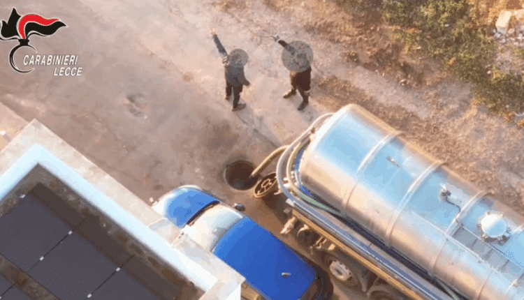 Porto Cesareo, i droni dei Carabinieri smascherano imprenditore responsabile di sversamenti illeciti nella rete fognaria
