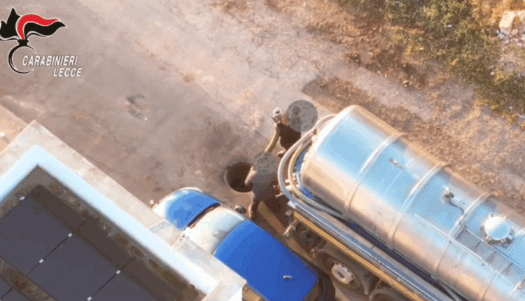 Porto Cesareo, i droni dei Carabinieri smascherano imprenditore responsabile di sversamenti illeciti nella rete fognaria