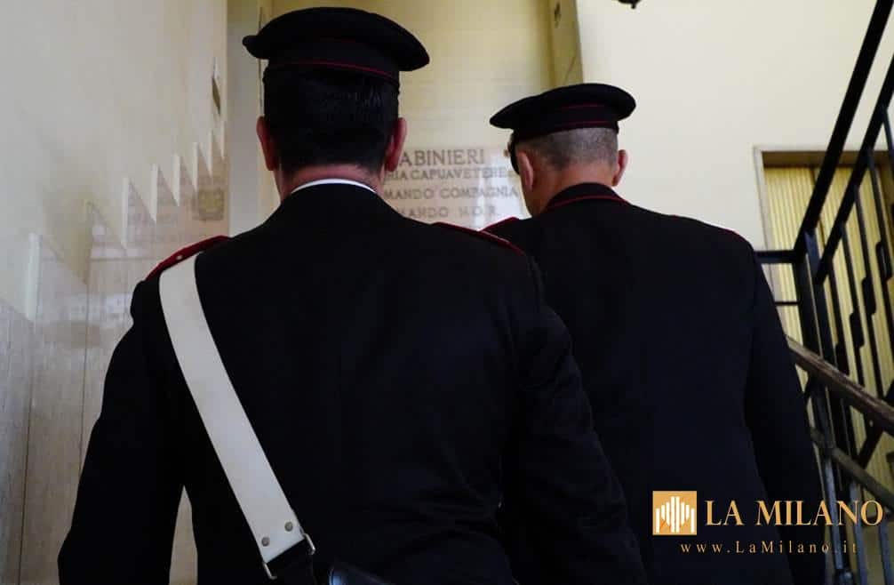 Santa Maria Capua Vetere e comuni limitrofi: controlli straordinari dei Carabinieri, denunce per sicurezza nei cantieri, armi e furto di energia elettrica