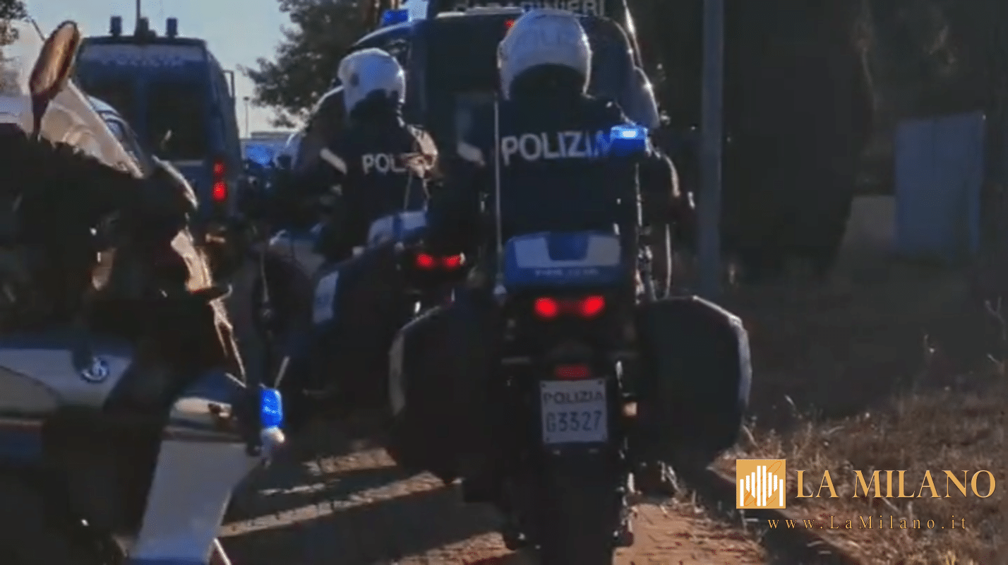 Roma, sgomberati due edifici occupati alla Romanina 33 persone identificate e sequestrato un machete