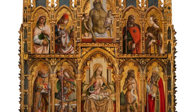 Milano inaugura la Mostra di Natale 2025 a Palazzo Marino: in esposizione il Polittico di Monte San Martino dei fratelli Crivelli