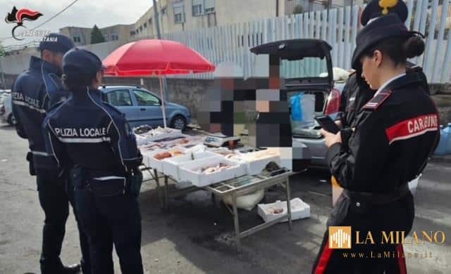 Catania: controlli anti abusivismo commerciale dei Carabinieri.