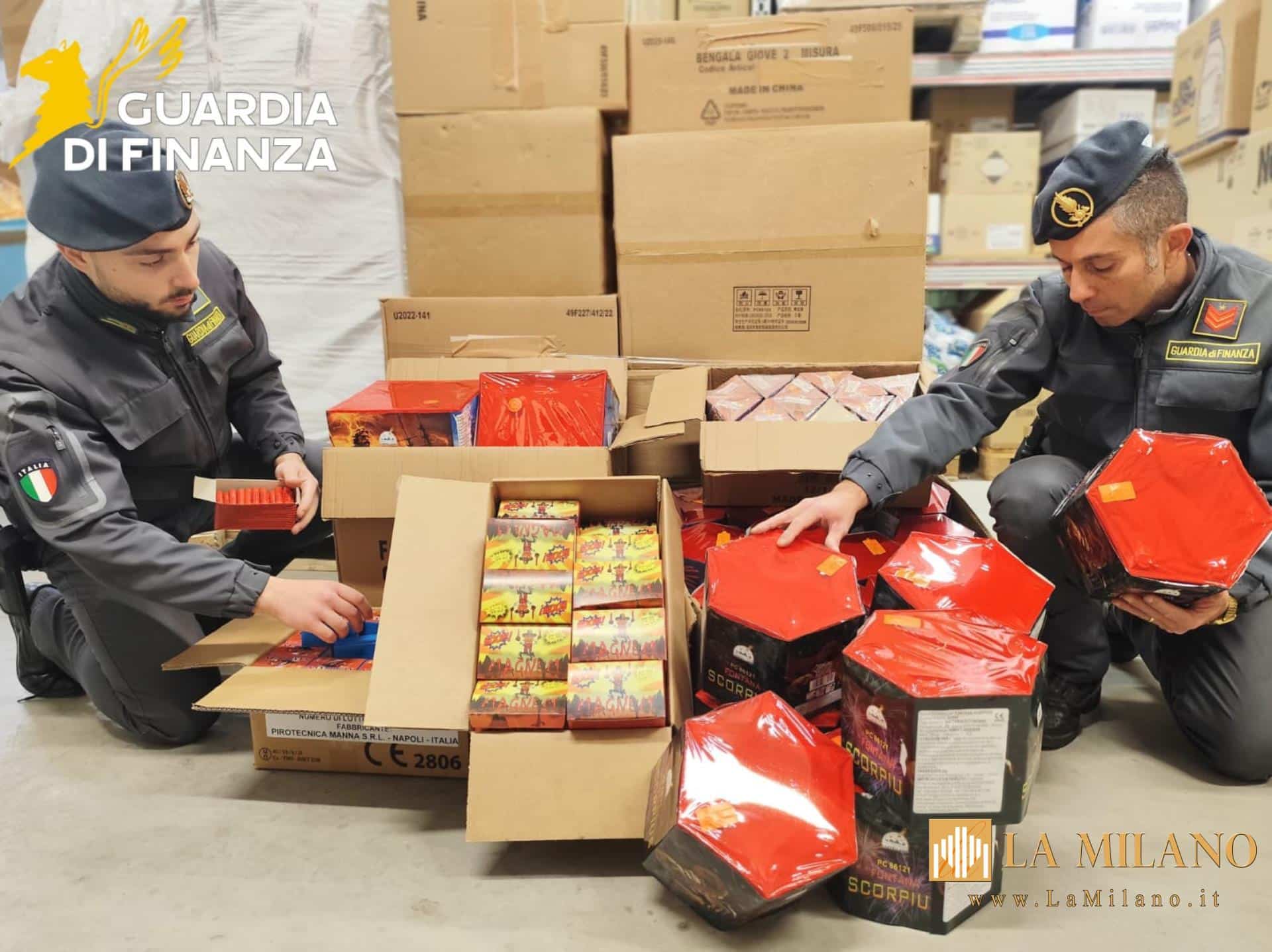 Operazione “Innesco”: sequestrati otto depositi illegali di materiale pirotecnico nel Pavese