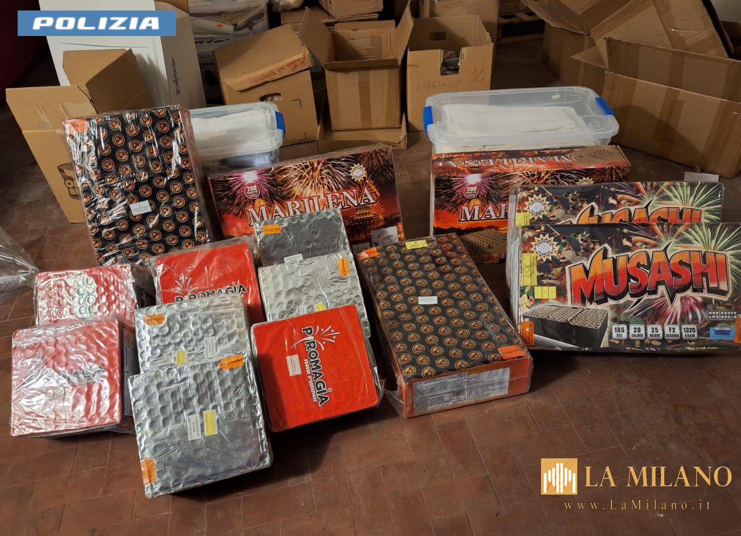 Capodanno a Roma, stretta sui botti illegali: sequestrati 100 chili di fuochi d’artificio tra periferie e centro.1