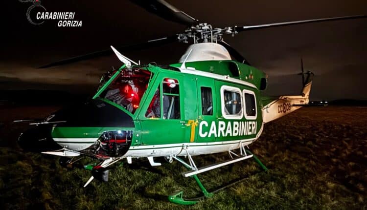 Controlli straordinari a Gorizia: elicottero dei Carabinieri in volo contro i furti in abitazione