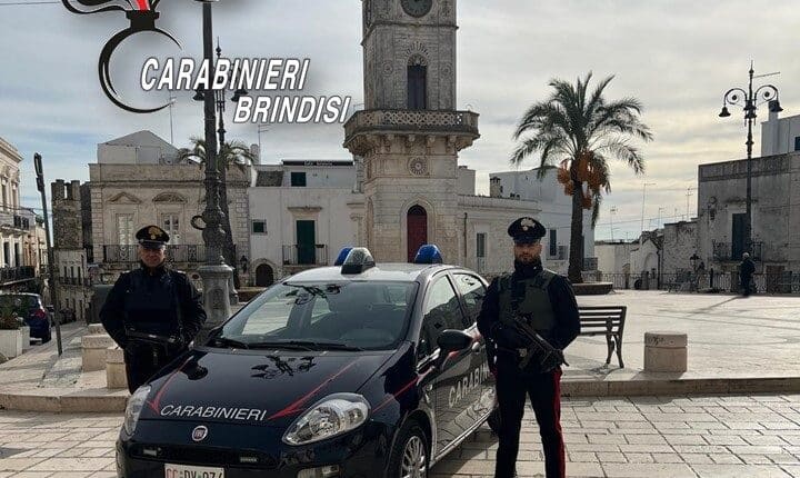 Ceglie Messapica: controlli ad alto impatto, denunce per guida in stato di ebbrezza e riciclaggio.