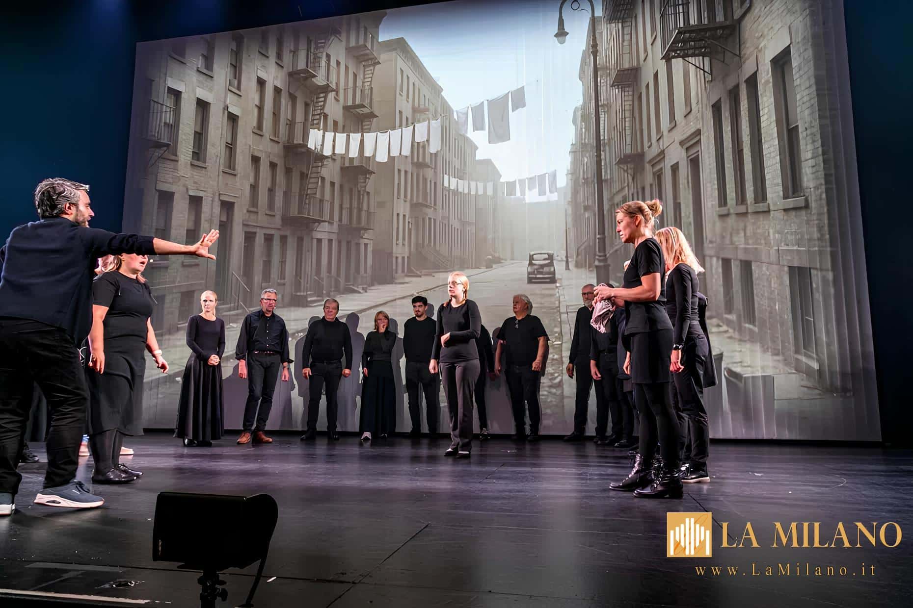 Giuseppe Bonifati dirige il musical An Ideal American_foto Steen Don