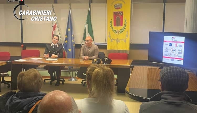 Carabinieri di Gonnosnò: incontro informativo per prevenire le truffe ai danni dei cittadini